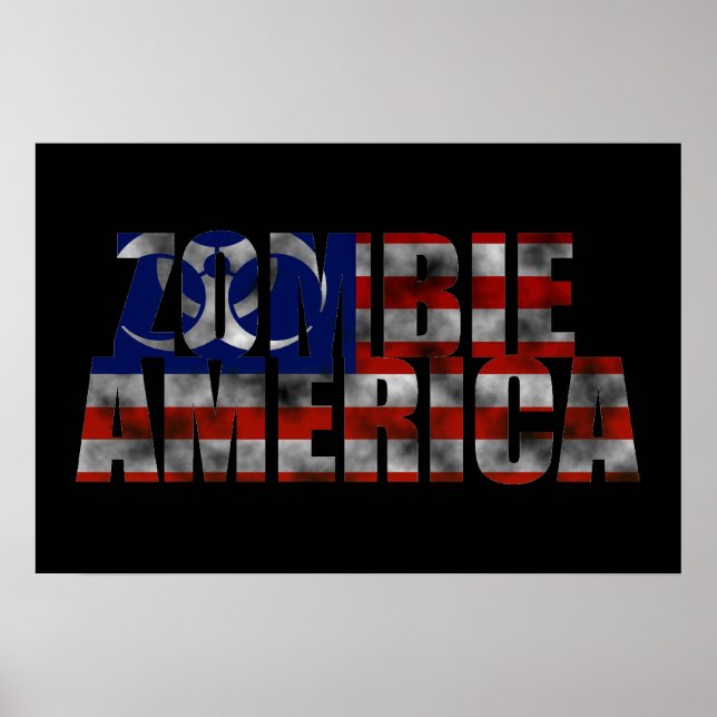 Zombie America Poster (Vorne)