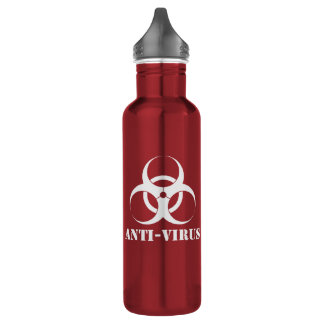 Zombie-Antivirus-Getränk-Flasche Trinkflasche
