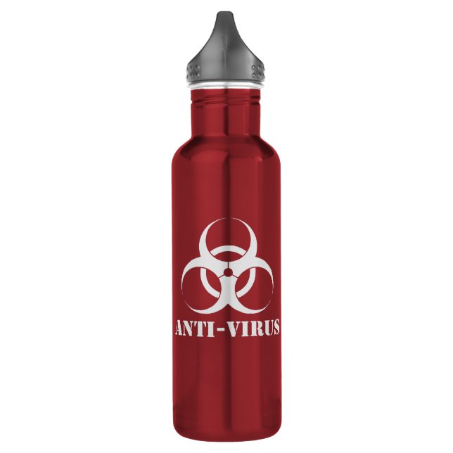 Zombie-Antivirus-Getränk-Flasche Trinkflasche (Links)