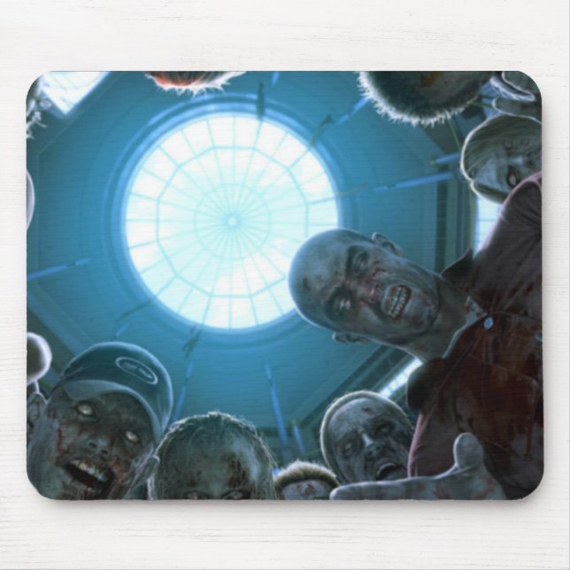 Zombie-Apokalypse-Angriff Mousepad (Vorne)