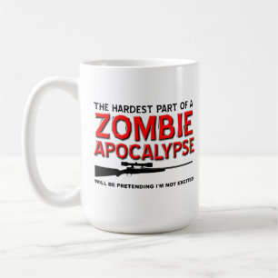 Zombie-Apokalypse Begeistert Lustiger Becher Kaffeetasse