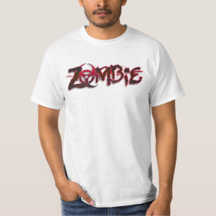 Zombie-Apokalypse-Biogefährdung-billiges T-Shirt