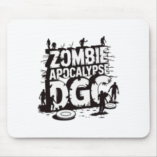Zombie-Apokalypse Dgc Lustige Scheiben Golf Zombie Mousepad
