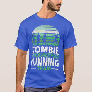 Zombie-Apokalypse, die Halloween-Trick im Team läu T-Shirt