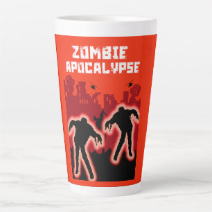 Zombie Apokalypse Geschenke Milchtasse