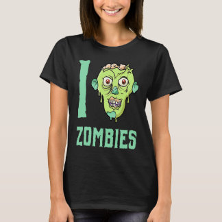 Zombie-Apokalypse Ich liebe Zombies T-Shirt