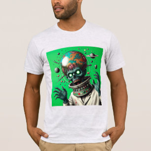 Zombie-Apokalypse im Weltraum: T-Shirt