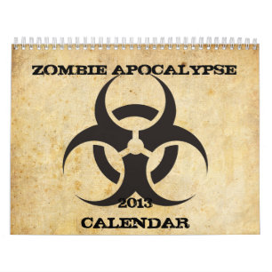 Zombie-Apokalypse-Kalender Kalender