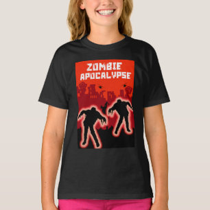 Zombie Apokalypse Kinder Shirt