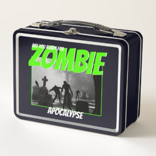 Zombie-Apokalypse Metall Brotdose