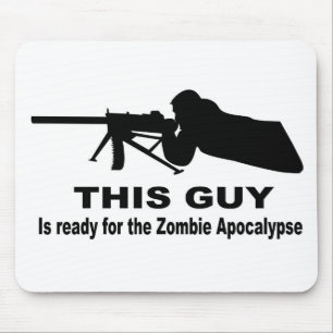 Zombie-Apokalypse Mousepad