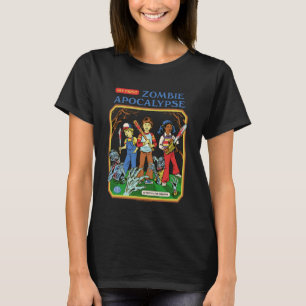Zombie-Apokalypse Sarkastische Retro Vintage Lusti T-Shirt