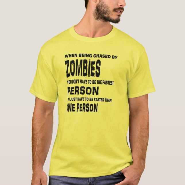 Zombie-Apokalypse. T-Shirt (Vorderseite)