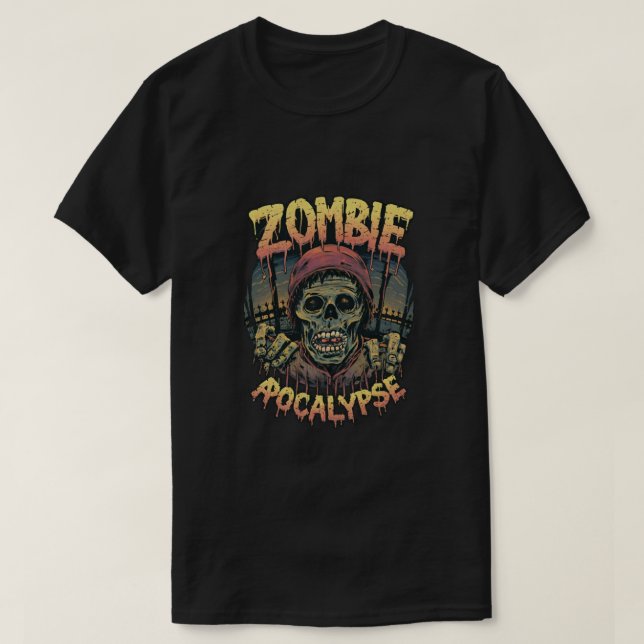Zombie Apokalypse T-Shirt (Design vorne)