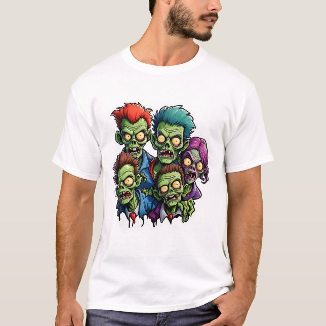 Zombie Apokalypse T-Shirt (Vorderseite)