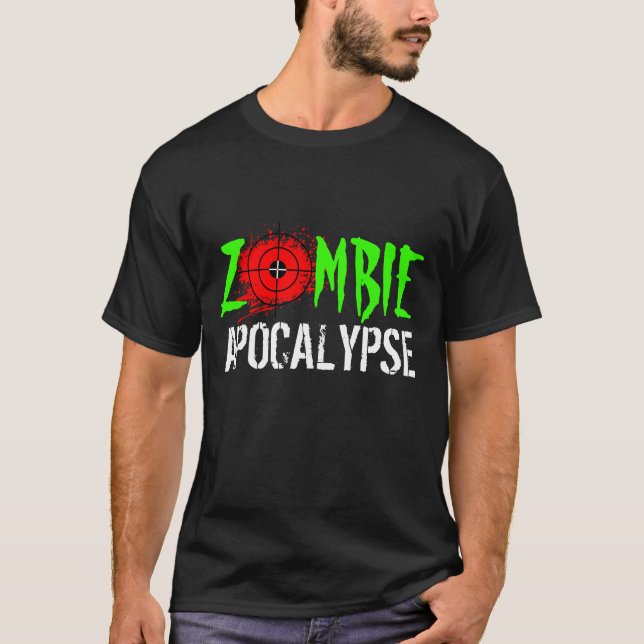 Zombie Apokalypse T - Shirt (Vorderseite)
