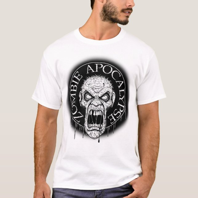 Zombie-Apokalypse T-Shirt (Vorderseite)