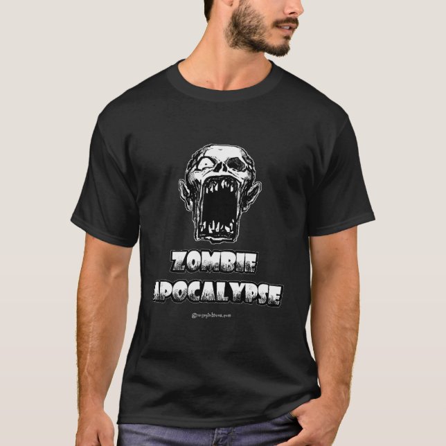 ZOMBIE-APOKALYPSE-T - SHIRT (Vorderseite)