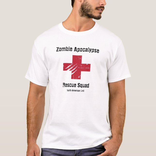 Zombie-Apokalypse T-Shirt (Vorderseite)