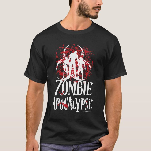Zombie-Apokalypse T-Shirt (Vorderseite)