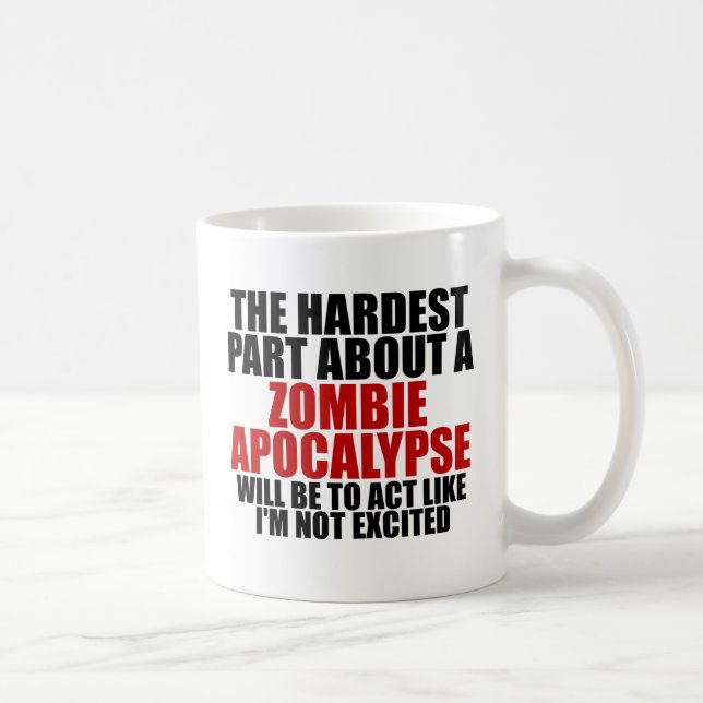 Zombie-Apokalypse Tasse (Rechts)