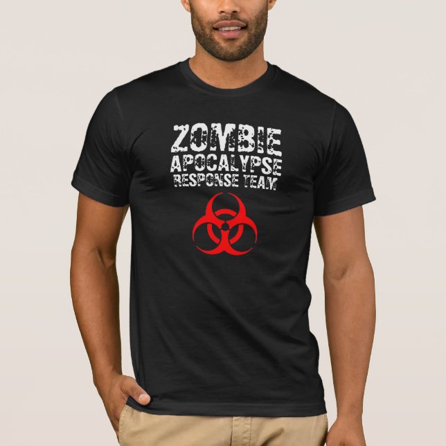 ZOMBIE-APOKALYPSE-WARTEteam T-Shirt (Vorderseite)