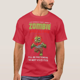 Zombie Apokalypse Zombies Funny Halloween 6921 T-Shirt