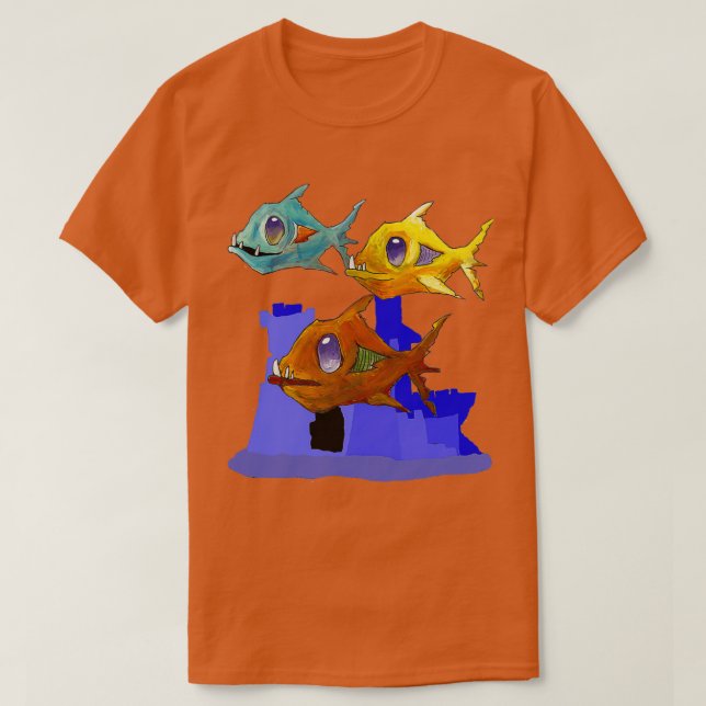 Zombie Aquarium T-Shirt (Design vorne)