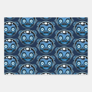 Zombie Astronaut Geschenkpapier Set