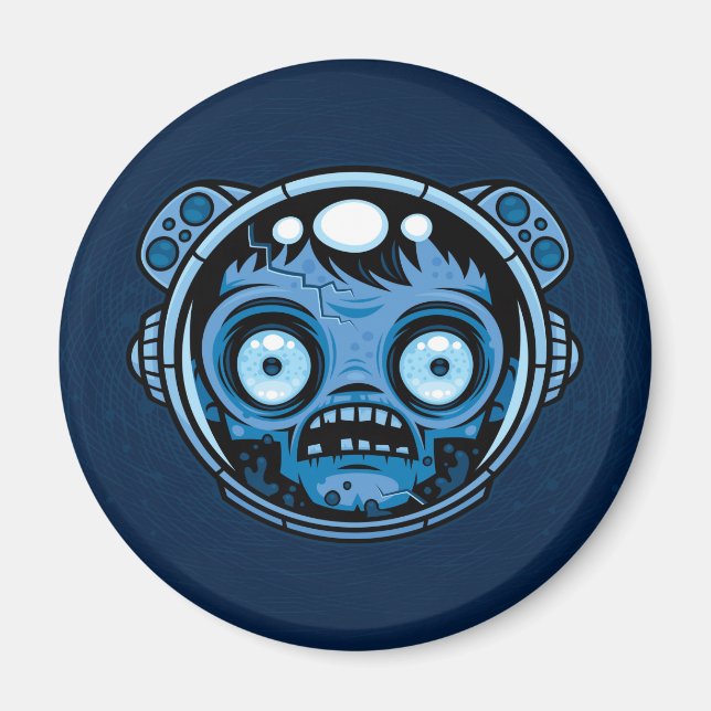 Zombie Astronaut Magnet (Vorne)