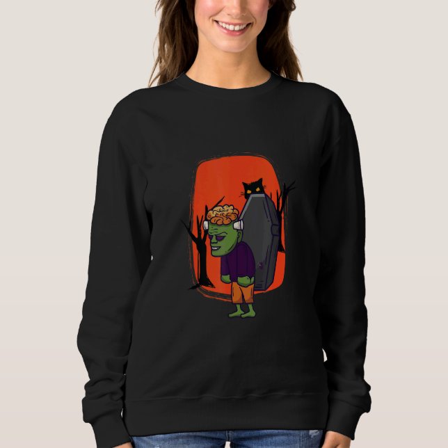 Zombie At The Midnight Sweatshirt (Vorderseite)