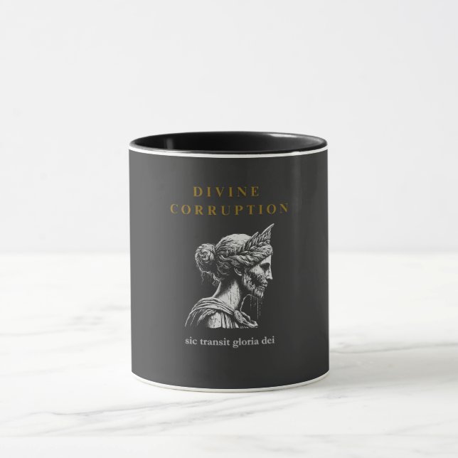 Zombie Athene Tasse (Zentrum)