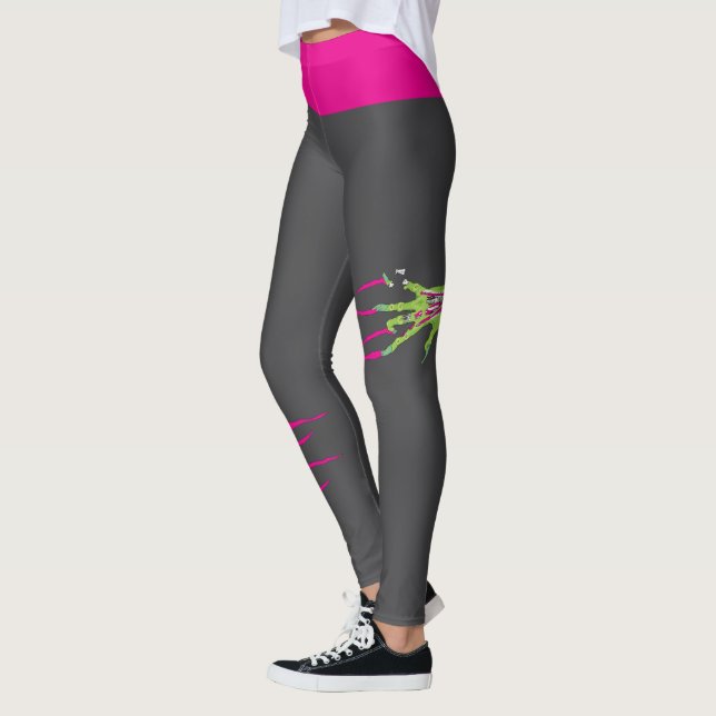 Zombie Attack! Bloody Zombie Ripped Leggings (Links)
