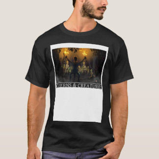 Zombie Attack Caverns & Creatures T-Shirt