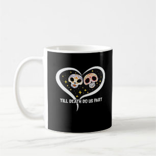 Zombie auf dem Friedhof - bis zum Tod machen wir T Kaffeetasse