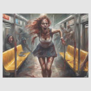Zombie-Ausbruch auf der Entgleisungsseite Seidenpapier