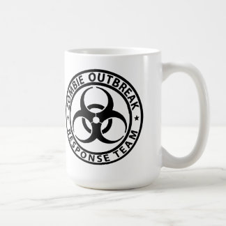 Zombie-Ausbruch-Warteteam-Überlebens-Tasse Tasse