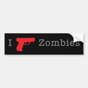 Zombie-Auto Autoaufkleber