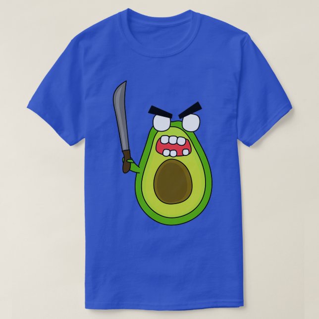 zombie avocado T-Shirt (Design vorne)