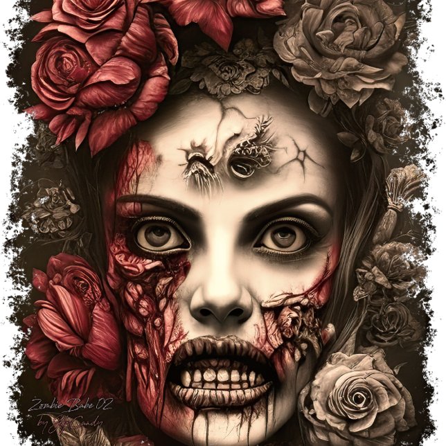 Zombie Babe 02 Poster (Von Creator hochgeladen)