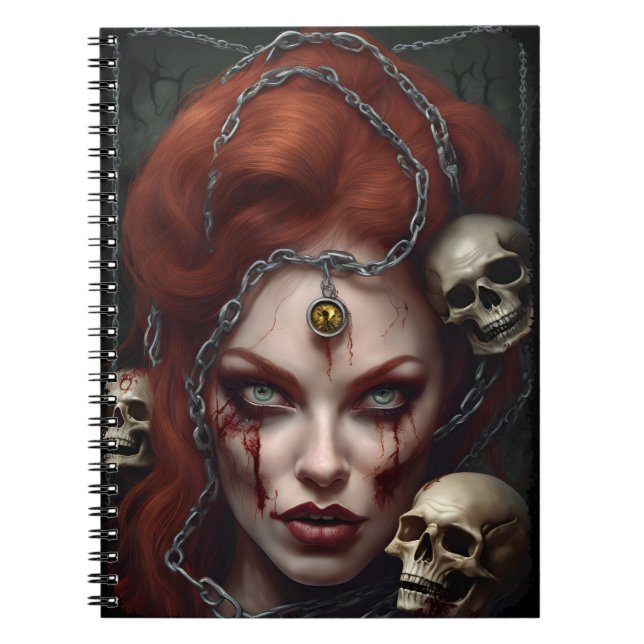 Zombie Babe 03 Notizblock (Vorderseite)