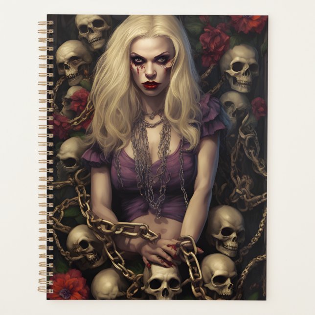 Zombie Babe 05 Planer (Vorderseite)