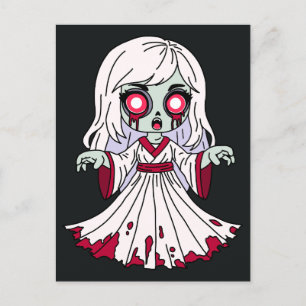 Zombie Banshee Postkarte