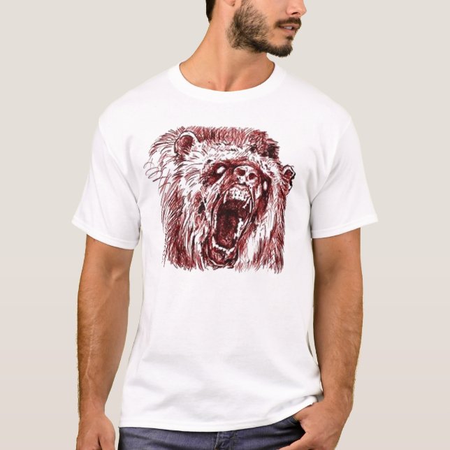 Zombie-Bär! T-Shirt (Vorderseite)