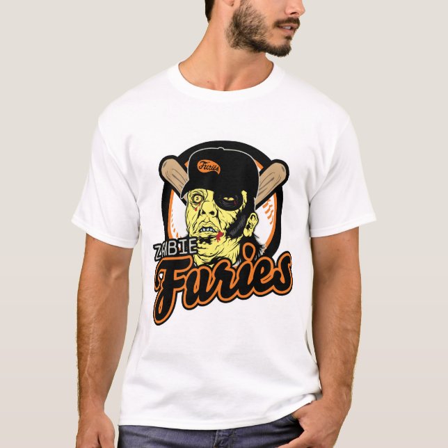 Zombie-Baseball-Furien T-Shirt (Vorderseite)