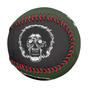 Zombie-Baseball - Schwarz & Grün Baseball
