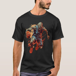Zombie Basketball, Zombies-Schlämmen T-Shirt