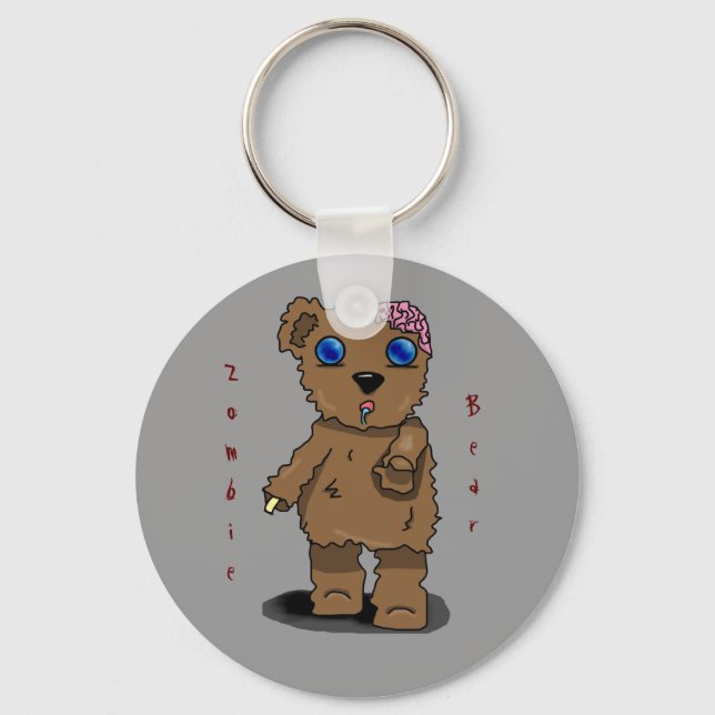 Zombie Bear Schlüsselkette Schlüsselanhänger (Vorderseite)