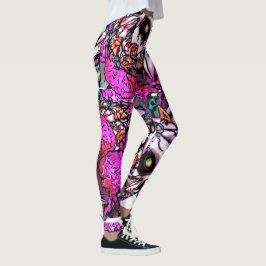Zombie beautiful3 leggings