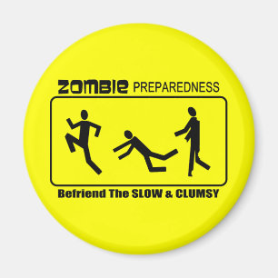 Zombie-Bereitschaft befreunden langsam ALLEN Magnet